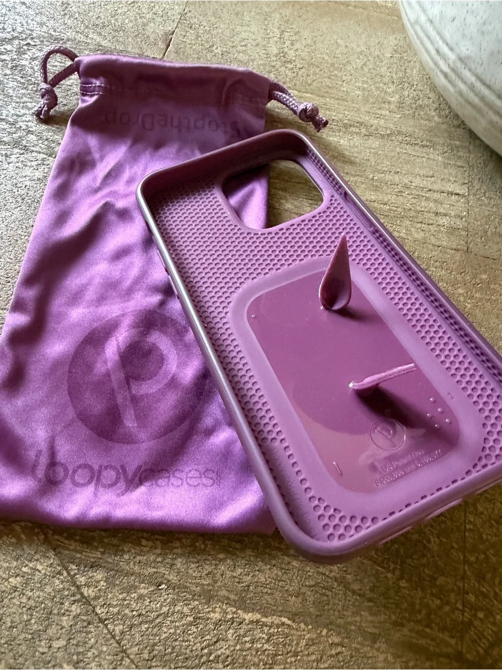 Loopy Case Lavender Purple Phone Case with Loopy Strap
